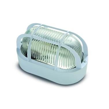 APLIQUE 4410G OVAL E-27 60W BLANCO