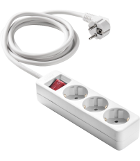 BASE MÚLTIPLE 3T +TT CON INTERRUPTOR
