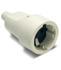 BASE 2104B TTL GOMA BLANCO 16A-250V