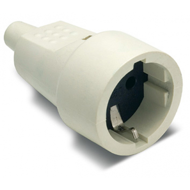 BASE 2104B TTL GOMA BLANCO 16A-250V