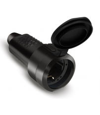 BASE 2108 TTL GOMA NEGRO IP44 16A-250