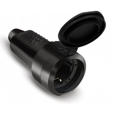 BASE 2108 TTL GOMA NEGRO IP44 16A-250