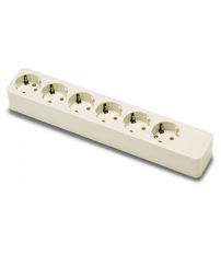 BASE 2507 6 TOMAS TT S/CABLE 16A-250V
