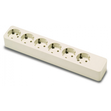 BASE 2507 6 TOMAS TT S/CABLE 16A-250V