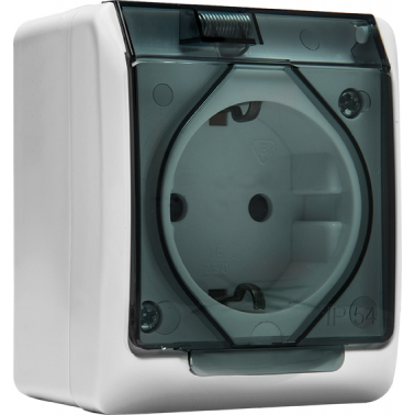 BASE 5123 TTL ESTANCO  65X75 16A-250V