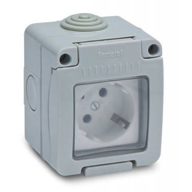 BASE 19068 TTL ESTANCO IP55 16A-250V