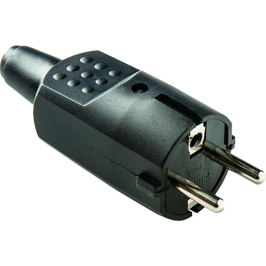 CLAVIJA 1104 4,8MM TTL NEGRO 16A/250V