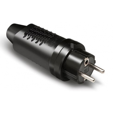 CLAVIJA TT GOMA NEGRO IP44 16A/250V