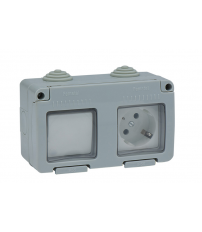 INTERRUP.19033 CONMUTA.+BASE ESTANCO 16A