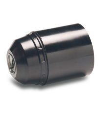 PORTALAMPARA 161 LISO E27 NEGRO 4A