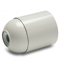 PORTALAMPARA 161B LISO E27 BLANCO 4A