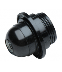 PORTALAMPARA 166 ROSCA+ARAN.E27 NEGRO 4A