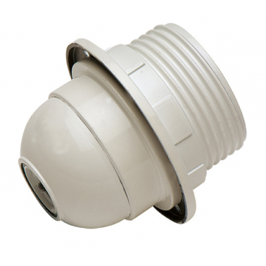 PORTALAMPARA 166B ROSCA+ARAN.E27 BCO.4A