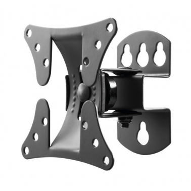 500055001 SOPORTE TV CON BRAZO NEGRO DE 13" A 27" HOLMIOS