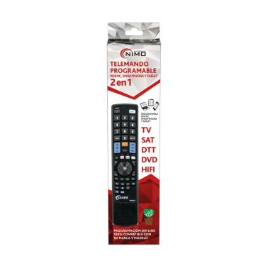 NIMMAN2035 MANDO TV PROGRAMABLE 2 EN 1 NIMO