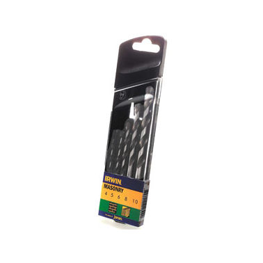 ESTUCHE 5 BROCAS IRWIN PIEDRA MASONRY