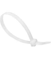 BRIDA NYLON BLANCA 4.8X250 BOLSA 100