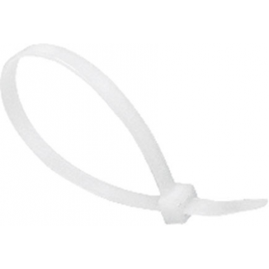 BRIDA NYLON BLANCA 4.8X250 BOLSA 100
