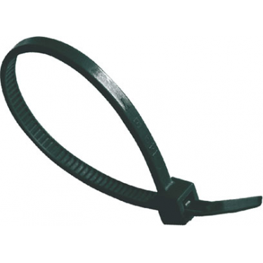 BRIDA NYLON NEGRA 3.5X140 BOLSA 100