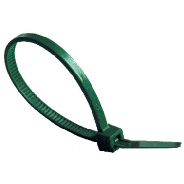 BRIDA NYLON VERDE 4,8X290 BOLSA 100