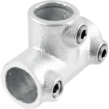 T LARGA HIERRO GALVANIZADO 42,4MM
