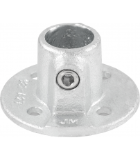 BASE PARED HIERRO GALVANIZADO 33,7MM
