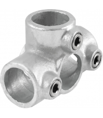 TOMA LATERAL EN T HIERRO GALVANIZ 42,4mm