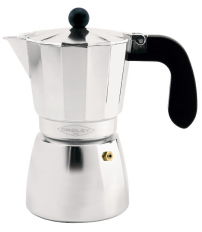 215030200 CAFETERA ALUMINIO "ALU" 3 TAZAS OROLEY