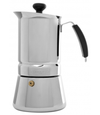 215080500 CAFETERA ACERO INOX ARGES 9 TAZA OROLE