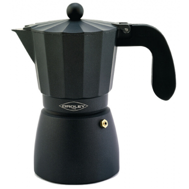 215040100 CAFETERA ALUMINIO TOUAREG 1 TAZA OROLEY