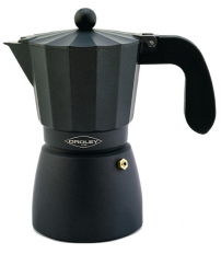215040300 CAFETERA ALUMINIO TOUAREG 6 TAZAS OROLEY