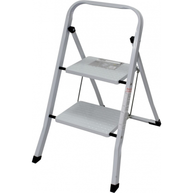 10040 ESCALERA ACERO DOMESTICA 2 PELDAÑOS 71cm