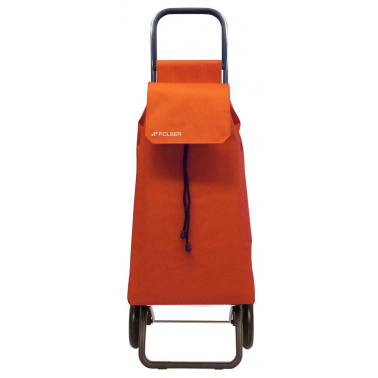 SAQ002 CARRO COMPRA SAQUET LN CONVERT 2 RUEDAS MANDARINA