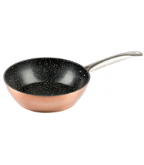 912-24 SARTEN HONDA COBRE ALUM FORJADO Ø24cm VIER