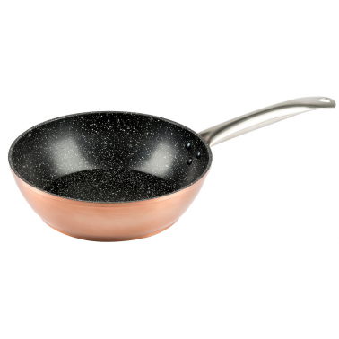 912-32 SARTEN HONDA COBRE ALUM FORJADO Ø32cm VIER