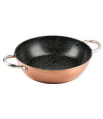 913-32 CACEROLA COBRE ALUMINIO FORJADO Ø32cm VIER