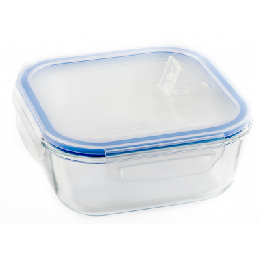 TV1100 TAPER CRISTAL HERMETICO CUADRADO 1100ml