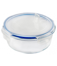 TV970 TAPER CRISTAL HERMETICO REDONDO 970ml