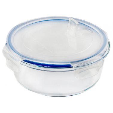 TV970 TAPER CRISTAL HERMETICO REDONDO 970ml