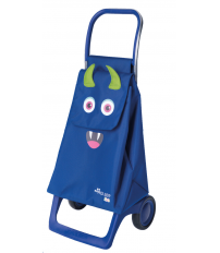 KID001 CARRO INFANTIL MONSTER KID MF 2 RUEDAS AZUL