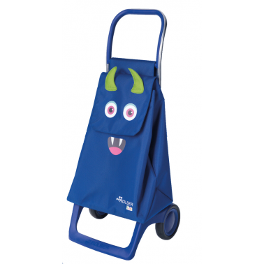 KID001 CARRO INFANTIL MONSTER KID MF 2 RUEDAS AZUL