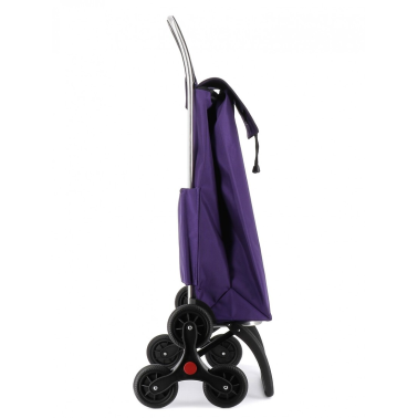 IMX303 CARRO COMPRA I-MAX MF 6 RUEDAS SUBE ESCALERAS MORADO ROLSER