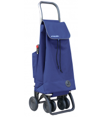 IMX354 CARRO I-MAX TERMO ZEN PLEGABLE 4 RUEDAS 2 GIRATORIAS AZUL ROLSER
