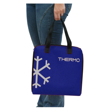 IMX354 CARRO I-MAX TERMO ZEN PLEGABLE 4 RUEDAS 2 GIRATORIAS AZUL ROLSER