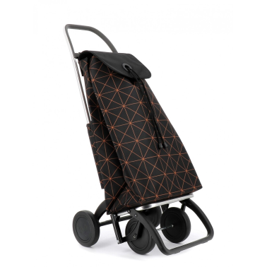 IMX366 CARRO COMPRA I-MAX STAR 4 RUEDAS MANDARINA ROLSER