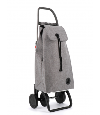 IMX385 CARRO COMPRA IMAX TWEED 4 RUEDAS PLEGABLE GRIS ROLSER
