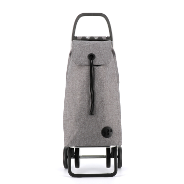 IMX385 CARRO COMPRA IMAX TWEED 4 RUEDAS PLEGABLE GRIS ROLSER