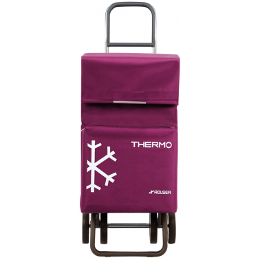 TER060 CARRO COMPRA TERMO FRESH MF 4 RUEDAS BURDEOS ROLSER