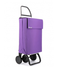 JEA032 CARRO COMPRA JEAN LN 4 RUEDAS MALVA