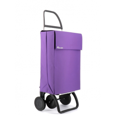 JEA032 CARRO COMPRA JEAN LN 4 RUEDAS MALVA